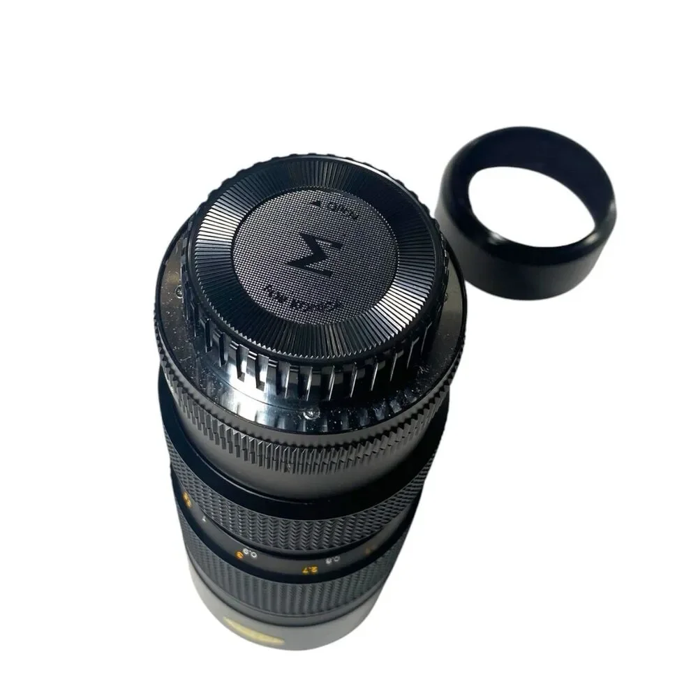 Konica UC Zoom-Hexanon AR 80-200MM f/4 Manual Focus Lens Japan w/ Cap + Case